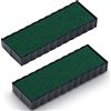 Trodat Cartucce di ricambio 6/4817 per Printy 4917, 4813, 4817, 4812 e 48313 - Verde, Blister 2 Pezzi