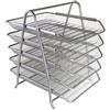 OSCO 5TT Mesh 5 Tier Tray - Silver