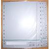 Durable 651410 - Divisorio con tasti prestampati Jan.-Dez., f.to A4 verticale, 12 tasti, foratura universale, grigio, 25 Pezzi