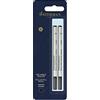 Waterman ricarica per penna roller | punta fine con inchiostro nero | 2 pezzo