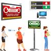 VISEL Semaforo eliminacode digitale gestione capienza massima aree