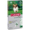 BAYER Advantix Verde Spot-on Per Cani Fino A 4kg - 4 Pipette Antipulci Zecche