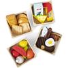 Melissa & Doug Set Gruppi di Cibo - Cibo Giocattolo da Tagliare in Legno, Accessori Cucina Montessori, Giochi Educativi, Regalo per Bambini e Bambine, 2+ Anni
