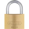 ABUS Lucchetto in ottone 55/60 con chiave unica 5601, 02877,60 mm