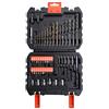 BLACK+DECKER, Set per Forare (20 Punte Miste e 30 Accessori per Avvitare), 50 Pezzi, Set di 50. A7188-XJ