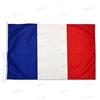 Domina Pubblicità Bandiera Francia, 150 x 100 cm, in tessuto nautico antivento da 115 g/m², bandiera francese 150 x 100 lavabile, bandiera francese 150 x 100 con corda, doppia cucitura perimetrale e cinghia di rinforzo
