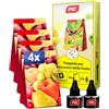 PIC Trappola Moscerini della Frutta, 4 Trappole con 2 Attrattivi per Cucina