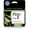 HP Cartucce HP 711 TRIPACK COLORE 3x29ml MAGENTA