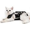 Dotoner Cat Professionale Recupero Vestito per Addominali ferite o malattie della Pelle, e-Collar Alternativa per Gatti e Cani, Dopo Un Intervento Chirurgico Wear, Home Abbigliamento