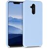 kwmobile Custodia Compatibile con Huawei Mate 20 Lite Cover - Back Case per Smartphone in Silicone TPU - Protezione Gommata - blu chiaro matt
