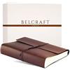 Belcraft Vietri Album Fotografico, Album Portafoto, Scrapbook, Realizzato a Mano da Artigiani Toscani, Include Scatola Regalo (23x30) A4