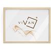 VIVAN Riquadro Cornice, Marrone (Legno Naturale), 50x70