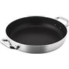 Baldassare Agnelli Pentole Agnelli ALSA110S32 Tegame con Maniglie, Alluminio antiaderente, Argento, 32 cm