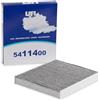 UFI Filters, Filtro Abitacolo ai Carboni Attivi 54.114.00 | per Ricambio, Adatto a Auto, Applicabile su Diversi Modelli Audi, Lamborghini, Mercedes Benz, Seat, Skoda e Volkswagen