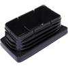Brinox b75935 N - Innesto Interno Rettangolare, 40 x 80 mm, colore: nero