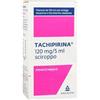 Angelini Tachipirina 120mg/5ml Paracetamolo Antipiretico e Analgesico Sciroppo Flacone con Siringa Dosatrice e Bicchierino Dosatore, 120ml
