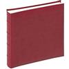 walther design album fotografico bordeaux 26 x 25 cm ecopelle con tasti in rilievo, Classic FA-371-R