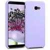 kwmobile Custodia Compatibile con Samsung Galaxy J4+ / J4 Plus DUOS Cover - Back Case per Smartphone in Silicone TPU - Protezione Gommata - lavanda