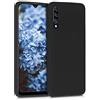kwmobile Custodia Compatibile con Samsung Galaxy A30s Cover - Back Case per Smartphone in Silicone TPU - Protezione Gommata - nero matt
