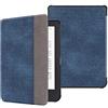 FINTIE Custodia per Kobo Clara HD 6 Pollici 2018 (Numero di Modello: N249) - Sottile Leggero Cover Protettivo Chiusura Magnetica con Auto Sveglia/Sonno Funzione, Denim Indigo