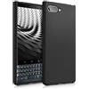 kwmobile Custodia Compatibile con Blackberry KEYtwo LE (Key2 LE) Cover - Back Case per Smartphone in Silicone TPU - Protezione Gommata - nero matt