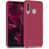 kwmobile Cover per Huawei P30 Lite Custodia - Back Case per Smartphone in Silicone TPU - Protezione Gommata - fucsia matt