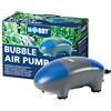 Hobby 00692 Bubble Air Pump 300/100-300 l, pompa ad aria per acquario, grigio-blu