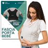 Koala Babycare Fascia Porta Bebe Neonato Facile da Indossare, Regolabile e Unisex - Marsupio Neonati Multiuso Adatto Fino a 9kg - Fascia Porta Bambino Antracite