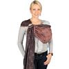 Hoppediz Ring-Sling, Fascia porta bebè per neonati e bambini con due anelli in alluminio, 0-36 mesi, 3-20 kg, Malmö rosa