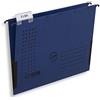 ELBA Borsa sospesa Chic, DIN A4, in cartone, con rane di lino, blu scuro, confezione da 25 pezzi