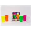 Mojito Design 6 bicchieri Cocktail 35 Cl. PP riutilizzabili 6 colori