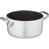 Pentole Agnelli ALSA104S18 Casseruola Alta con Maniglie, Alluminio,  Argento, 18 cm : : Casa e cucina