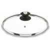 Lacor 71926 - Coperchio in vetro con devaporatore da 26 cm | Utensile professionale duraturo; progettato per prestazioni ottimali e una pulizia rapida in lavastoviglie