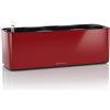 LECHUZA CUBE Triple Rosso Scarlatto Lucido High Gloss 13672
