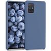 kwmobile Cover per Samsung Galaxy A71 Custodia - Back Case per Smartphone in Silicone TPU - Protezione Gommata - lilla
