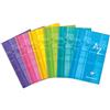 Clairefontaine 9589C Un rubrica Brochure con angoli smussati rigido - 7,5x12 cm - 128 pagine a quadretti piccoli - Carta Bianca 90g - copertina in carta laminata - colore casuale
