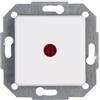 Kopp 614613083 Europa - Interruttore di controllo (spegnimento e interruttore) illuminato, colore: Bianco
