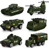 Dreamon Mini Veicolo Militare Modelli Costruzione Veicoli Giocattolo per Bambini Ragazze e Ragazzi Decorazioni per Torta, Set di 6