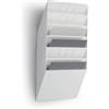 Durable - Flexiboxx 6 A4 Orizzontale, espositore da parete, f.to A4 orizzontale, 6 comparti, 348x620x95 mm, bianco (cod. #1709785010)