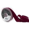 Berisfords - Nastro di velluto, 10,2 x 2,2 x 10,2 cm, colore: Bordeaux