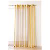 Linder 1168/33/375FR-Tenda a Righe in Poliestere/Cotone/Lino, 150 x 280 cm, Colore: ocra