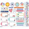 Anita y Su Mundo Momento - Carta per scrapbooking, multicolore, 30,5 x 30,5 cm, 13