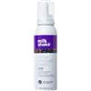Milk shake colour whipped cream violet