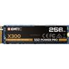 Emtec SSD 256GB Emtec 1.5G/1.7G X300 PCIe M.2 [ECSSD256GX300]