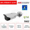 Hikvision DS-2TD2617-3/V1 - Telecamera IP Termica Hikvision Bullet 40mk Camera IVS Bi-Spectrum Allarme Incendio