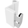 Windhager adattatore fascetta per telai di porte EXPERT - accessori per il montaggio di zanzariere senza forare - bianco 03874 - confezione da 3