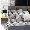 Italian Bed Linen Set Lenzuola Letto Singolo, Made in Italy, Microfibra - Completo Letto, Lenzuolo sotto con angoli 90x200, Lenzuolo Sopra e Federa, Pennellate
