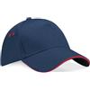 Beechfield Cappellino baseball personalizzato adulto 5 pannelli Beechfield personalizzate o neutre
