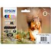 Epson - Multipack Cartuccia ink - 378XL - C-M-Y-C CH-M CH-K - C13T37984010 - C-M-Y 9,3ml - C CH-M CH 10,2ml - K 11,2ml (unità vendita 1 pz.)
