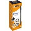 BIC Penna a sfera con cappuccio Cristal Exact - punta 0,7 mm - nero - Bic - scatola 20 pezzi (unità vendita 1 pz.)